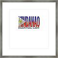 Mindanao Martial Law Shirt Framed Print