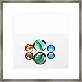 Minimalist Marbles #1 Framed Print