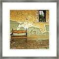 Mission Still Life - Mission San Juan Capistrano, California Framed Print