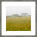 Misty Ireland Morning Framed Print