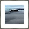 Misty Landscape Framed Print