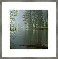 Misty Morning In Yosemite Framed Print