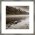 Misty River Framed Print