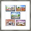 Mitchell Icons Framed Print