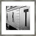 Mkt Railroad Framed Print