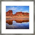 Moab Reflections Framed Print