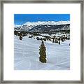 Molas Pass Colorado Panorama Framed Print