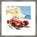 Monaco Grand Prix 1937 Framed Print