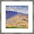 Monastery In The Mountains Framed Print