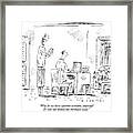 Money And Intimacy Issues Framed Print