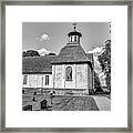 Monochrome Church Teda Framed Print