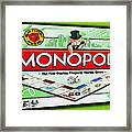 Monopoly Board Game Painting Framed Print