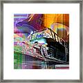 Monorail And Emp Framed Print