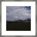 Montana Clouds Framed Print