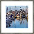 Monterey Marina Afternoon Framed Print