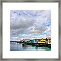 Monterey Wharf Framed Print