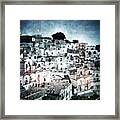 #montesantangelo #gargano #panorama Framed Print
