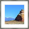 Monument To Time Framed Print