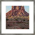 Monument Valley Tower 1 Framed Print