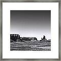 Monument Valley View From Artists Point Framed Print