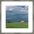 Moody-buttes Framed Print