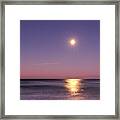 Moon Shine Framed Print