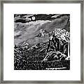 Moonlit Yosemite Valley Framed Print