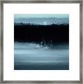 Moonrise On The Water Framed Print