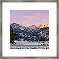 Moraine Park - Rocky Mountain National Park Framed Print