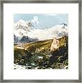 Moran: Teton Range, 1897 Framed Print