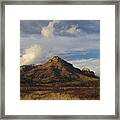 Morning At Arizona's Chiricahua Mountains Framed Print