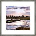 Morning At The Marsh Framed Print