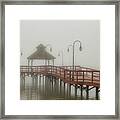 Morning On The Lake Framed Print