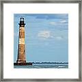 Morris Island Lighthouse Framed Print