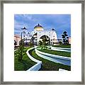 Mosque In Malaysia Framed Print