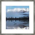 Mosquito Lake Panorama Framed Print