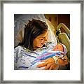 Mother And Babe Framed Print