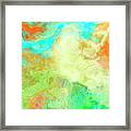 Mother Earth - Abstract Art - Triptych 1 Of 3 Framed Print