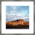 Mottled Sky Of Late Spring Framed Print