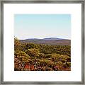 Mount Gibson Station To Mt Singleton Framed Print