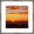 Mount Haleakala Sunrise Framed Print
