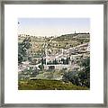 Mount Of Olives, C1900 Framed Print