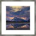 Mount Rundle Canada Framed Print