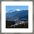 Mount Saint Helens Framed Print