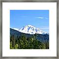 Mount Shasta Framed Print