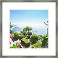 Mount Solaro Of Capri Framed Print
