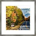 Mount Washington In Autumn Framed Print