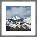 Mountain Peak Framed Print