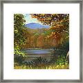 Mountain Pond Framed Print