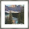 Mountain Sunrise Framed Print